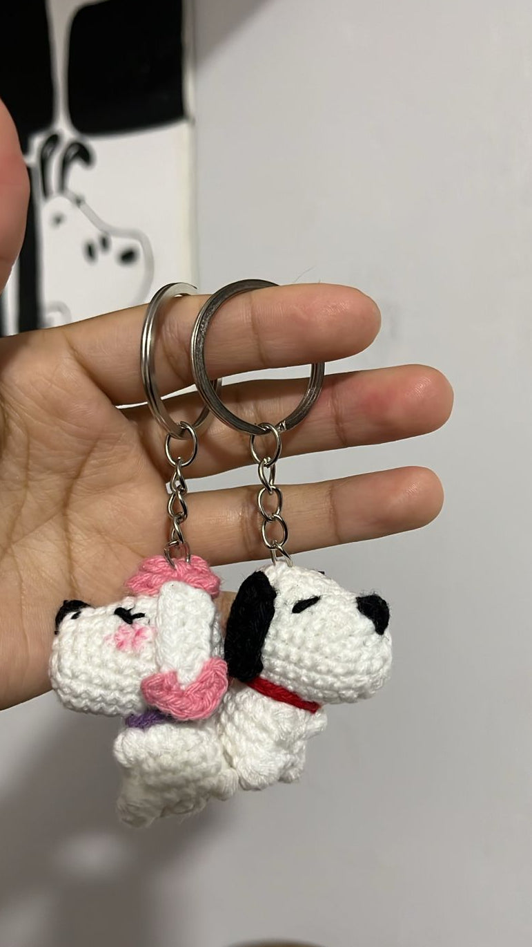 PAREJA SNOOPYS CROCHET
